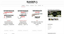 Desktop Screenshot of bunqer-militaria.pl