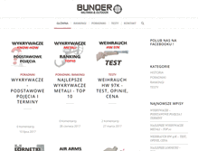 Tablet Screenshot of bunqer-militaria.pl